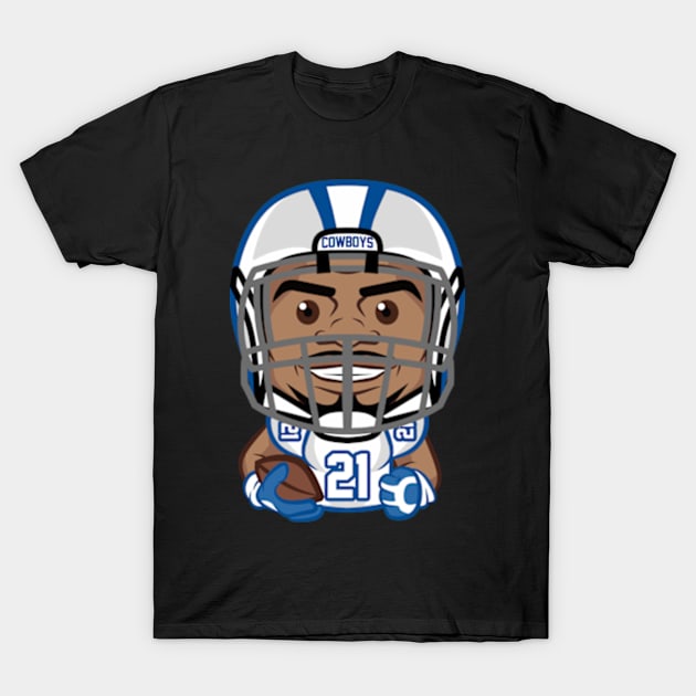 Ezekiel Elliott T-Shirt by Mudahan Muncul 2022